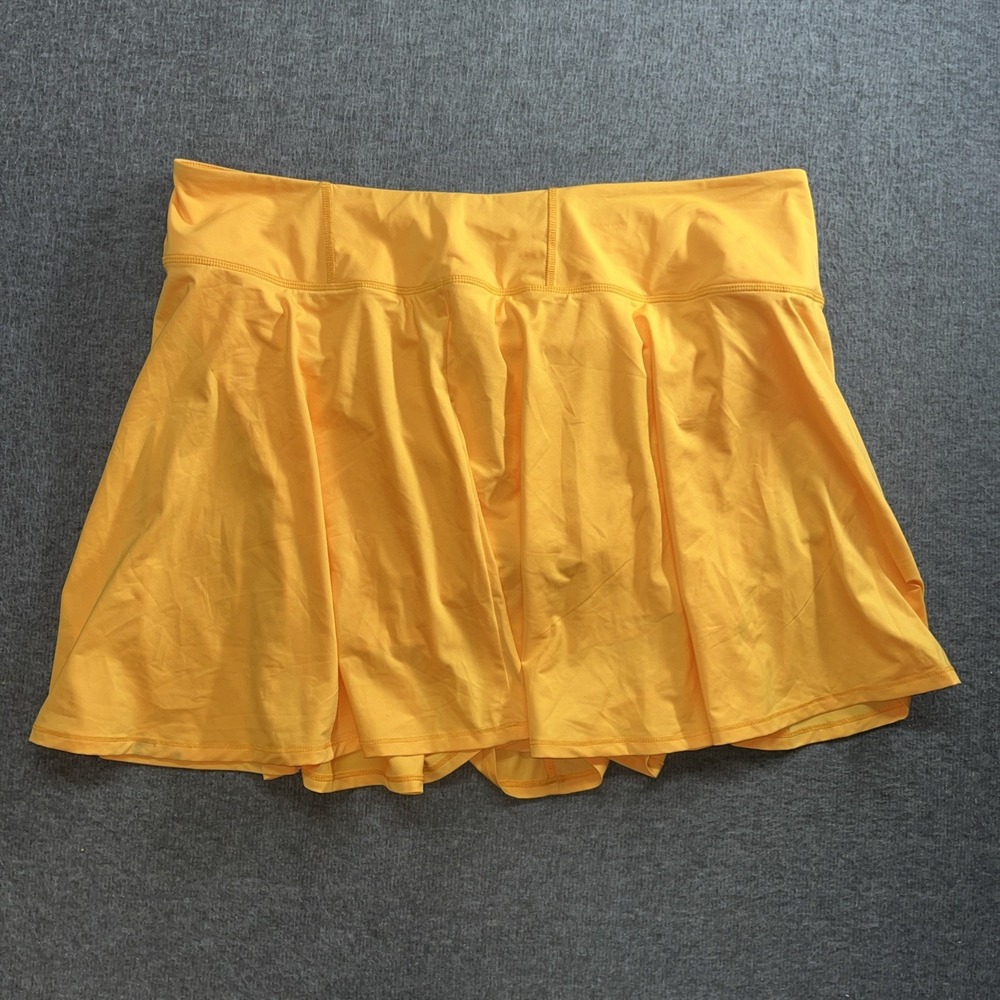 DSG performance Flounce Skort Tangerine Size XL Mid-Rise